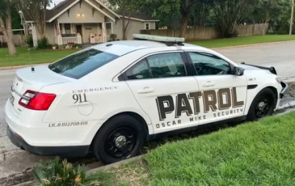 Security vehicle as Oscar Mike Security / Image of Oscar Mike Security LLC